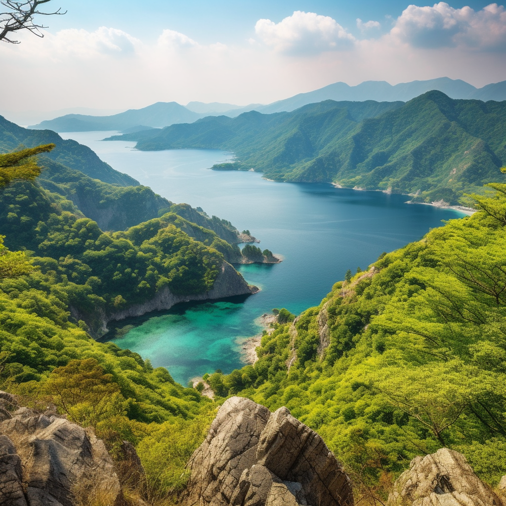 Japan’s Breathtaking Scenic Spots: Panoramic Views of Mountains and Seas