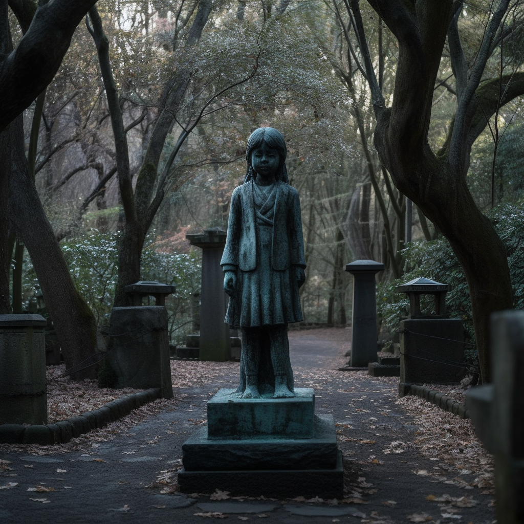 The Haunting Tale of Asuka-yama Park’s Ghostly Girl