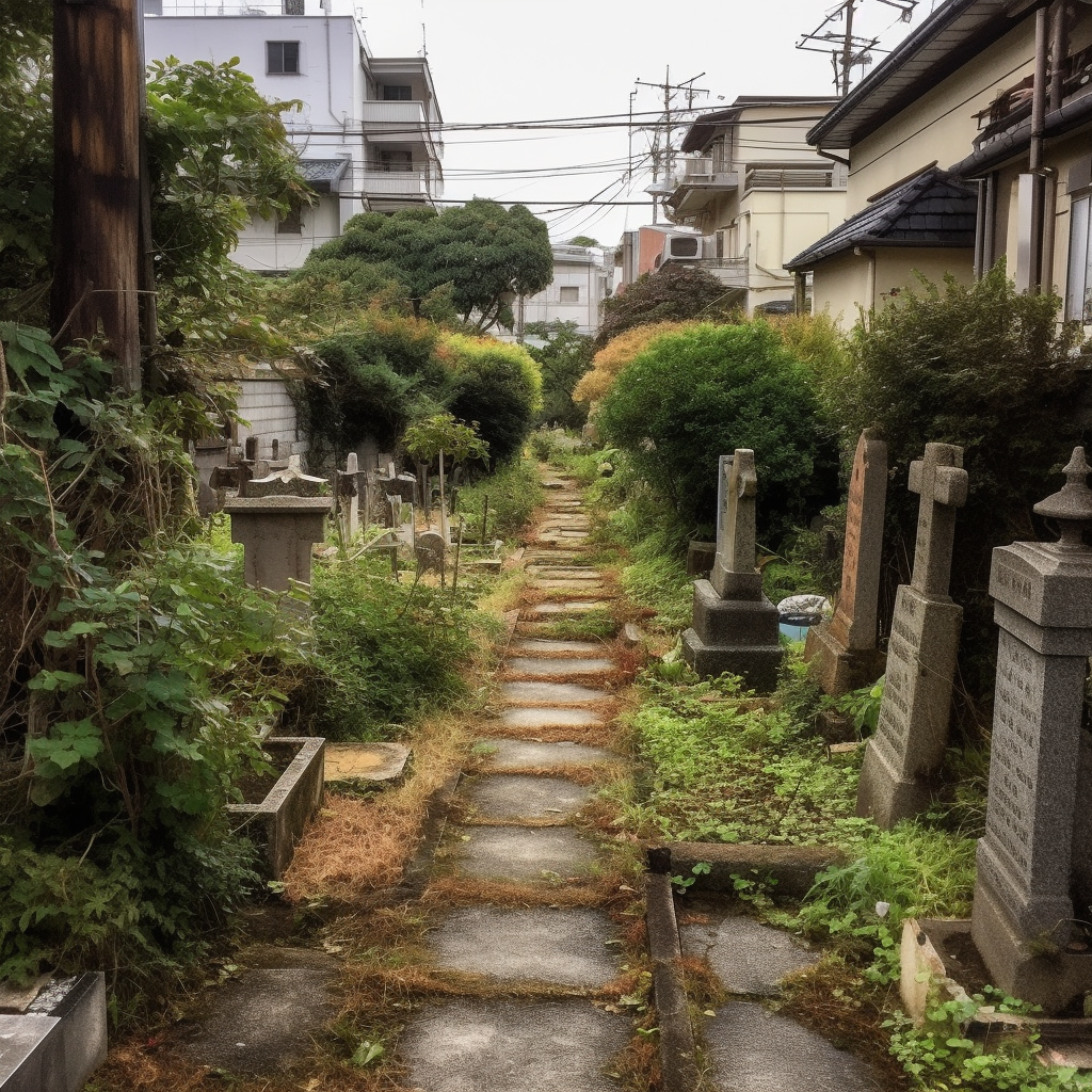 The Hidden Creepy Graveyard in Machida’s Residential Area